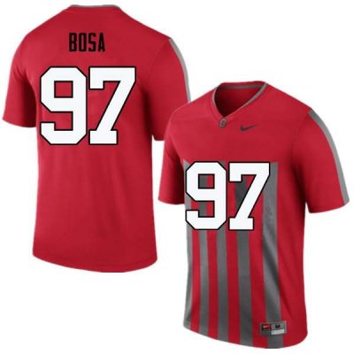 Men's Ohio State Buckeyes #97 Nick Bosa Throwback Nike NCAA College Football Jersey Hot Sale RQC8144SD